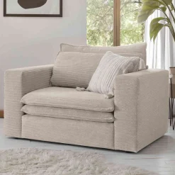 Online XL Sessel Beige Edance Wohnzimmer Sessel
