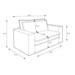 XL Sessel und Hocker Zipna*Pharao24 New