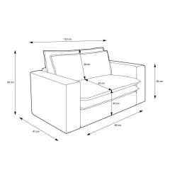 Online XL Wohnzimmer Sessel Mejan Wohnzimmer Sessel