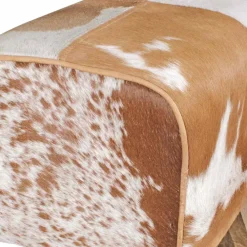 Ziegenfell Hocker Metallo*Pharao24