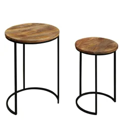 Zwei Beistelltische Luise*Pharao24 Best