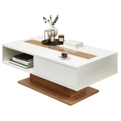 Zweifarbiger Wohnzimmertisch Luzie*Pharao24 Clearance