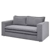 Outlet Zweisitzer Sofa Anthrazit Eltusa Wohnzimmercouch|2 Sitzer Sofa
