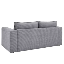 Outlet Zweisitzer Sofa Anthrazit Eltusa Wohnzimmercouch|2 Sitzer Sofa